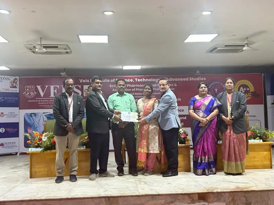 Conference certificate presentation